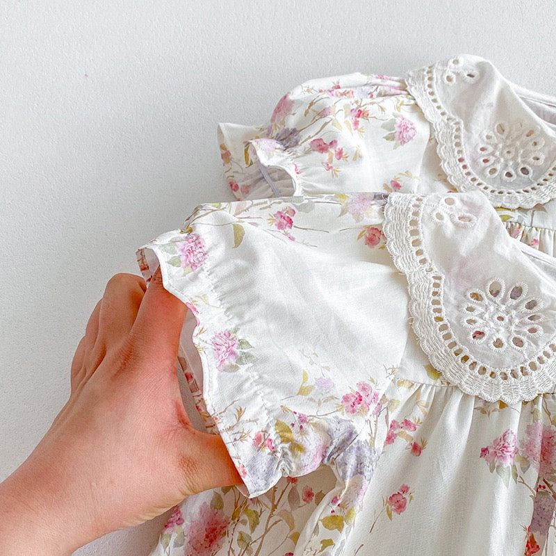 Pink Floral Dress