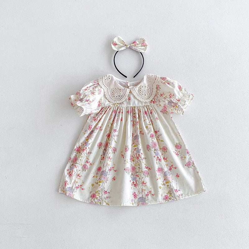 Pink Floral Dress