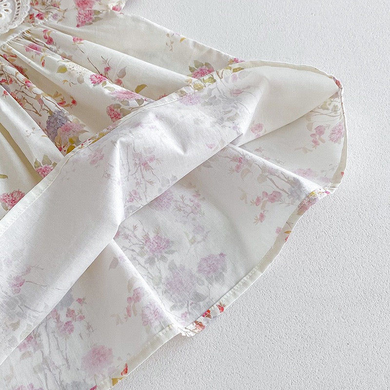Pink Floral Dress