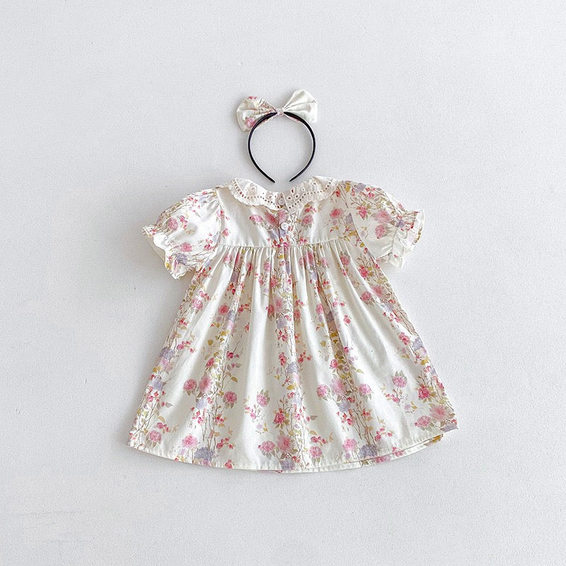 Pink Floral Dress
