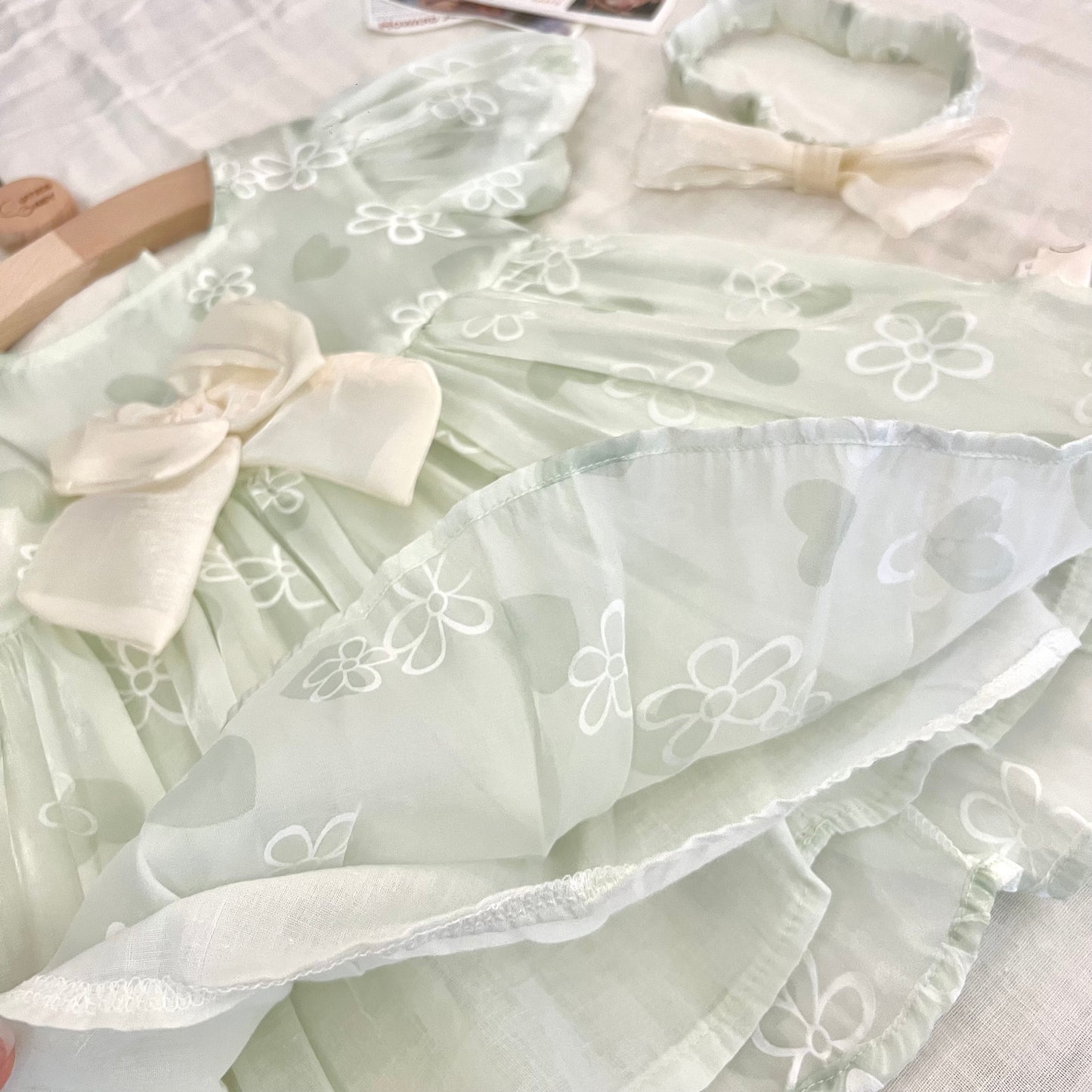 Summer White Bow Dress