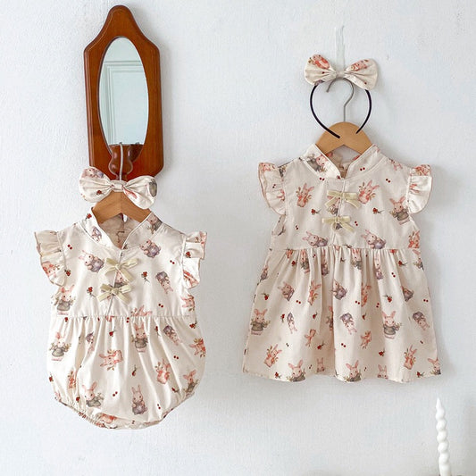 Cute Rabbit Dress / Romper