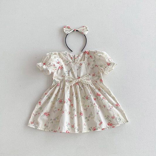 Floral Design Dress